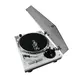 Riemengetriebener DJ-Plattenspieler, silber-Bild-7