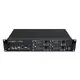 19" audio router, 5 stereo & 2 mic inputs, IR remote an RS485 control option-Bild-10