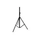 High steel speaker stand, height adjustable 117-205 cm, maximum load 50 kg-Bild-1