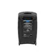 Système PA mobile 12", fonctionne sur batteries, lecteur audio, Bluetooth et 2 microphones sans fil-Bild-3