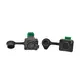 2 x kit XLR 5 poli maschio/femmina, tra cui per spot all'aperto-Bild-1