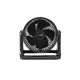 Silent battery-powered desk fan (23 cm) with adjustable speed and air flow direction-Bild-3