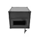 Black flightcase for 483 mm units (19") with notebook tray-Bild-8