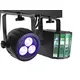 Barra per effetti luminosi DMX con 2 derby a LED rotanti e 2 proiettori a LED-Bild-7