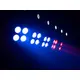 Barre, 6 projecteurs RGBW et 6 LED blanches stroboscopiques-Bild-19