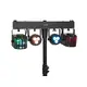 Barra per effetti luminosi DMX con 2 derby a LED rotanti, 2 spot a LED e 2 laser (RG/2M)-Bild-5