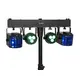 Barra per effetti luminosi DMX con 2 derby a LED rotanti, 2 spot a LED e 2 laser (RG/2M)-Bild-6