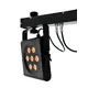 Bar mit 4 Spots mit je 7 x 3-W-3in1-LED (RGB) und Transporttasche-Bild-5