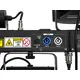 Compact bar with spots, derbies, laser, twinkle LEDs, 2 moving heads, AirW wireless system (2.4 GHz), RF remote control and bag-Bild-7