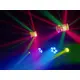 Compact bar with spots, derbies, laser, twinkle LEDs, 2 moving heads, AirW wireless system (2.4 GHz), RF remote control and bag-Bild-10