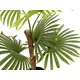 Fan palm with large plastic fronds-Bild-2