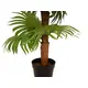 Fan palm with large plastic fronds-Bild-3
