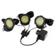 3 yellow LED fountain lights in one set (IP68)-Bild-1