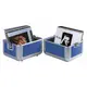 Record case in aluminum housing, blue-Bild-4