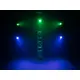 Piccolo spot con 6 LED, cambio colore RGB controllato dalla musica e telecomando IR-Bild-10