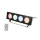 Sound to light unit with 140 LEDs in the colors red, green, blue and amber-Bild-1