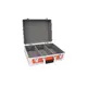 CD case, aluminum housing for approx. 90 CDs, red-Bild-1