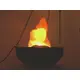 Flammenschale mit Halogenlampen und 80-cm-Ketten zum Aufhängen-Bild-3