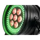 PAR spot with 7 x 12 W 6in1 LED (RGBAW&UV) and 3 RGB hypno rings-Bild-6