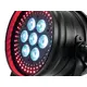 PAR spot with 7 x 12 W 6in1 LED (RGBAW&UV) and 3 RGB hypno rings-Bild-7