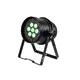 PAR spot with 7 x 12 W 6in1 LED (RGBAW&UV) and 3 RGB hypno rings-Bild-8