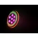 PAR spot with 7 x 12 W 6in1 LED (RGBAW&UV) and 3 RGB hypno rings-Bild-19