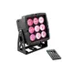 Projecteur DMX (IP65) résistant aux intempéries, 9 x LED 6in1 8 W (RGBWA+UV)-Bild-1