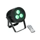Wetterfester (IP65) Scheinwerfer mit 3 x 9-W LED und 7in1 SCL RGB/CW/WW/A/UV-Farbmischung-Bild-1
