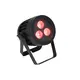 Wetterfester (IP65) Scheinwerfer mit 3 x 9-W LED und 7in1 SCL RGB/CW/WW/A/UV-Farbmischung-Bild-10