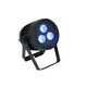Wetterfester (IP65) Scheinwerfer mit 3 x 9-W LED und 7in1 SCL RGB/CW/WW/A/UV-Farbmischung-Bild-11