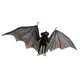Figura sospesa Pipistrello nero con occhi e bocca rossi-Bild-1