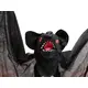 Figura sospesa Pipistrello nero con occhi e bocca rossi-Bild-3
