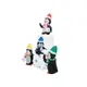 Selbstaufblasender Eisberg mit 4 Pinguinen-Bild-2