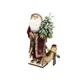 Standing figure: Santa Claus with christmas tree and lantern-Bild-1