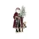 Standing figure: Santa Claus with christmas tree and lantern-Bild-4