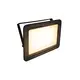 Flat outdoor floodlight (IP66) with white SMD LEDs-Bild-1