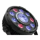 Flat spotlight with strobe and UV effects, incl. IR remote control-Bild-3
