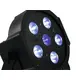 Flacher Scheinwerfer mit 5 x 3-W-3in1-LED (RGB) und einer 3-W-UV-LED, inkl. IR-Fernbedienung-Bild-8
