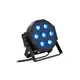 Flat spotlight with 7 x 10 W 4in1 LED with RGBW color mixing-Bild-1