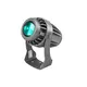 Weather-proof pinspot (IP65) with strong 10 W LED in turquoise-Bild-1