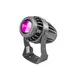Weather-proof pinspot (IP65) with strong 10 W LED in pink-Bild-1