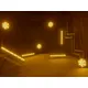 Warm white blinder with additional colored LEDs for atmospheric lighting-Bild-12