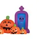 Self-inflating Halloween scene, ghost with pumpkins and gravestone as decoration object-Bild-5