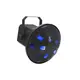 Extremely bright derby with 3 W LED in 8 colors, incl. IR remote control-Bild-8