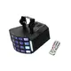 DMX lighting effect with RGBWAP derby, white strobe LEDs, and IR remote control-Bild-1