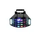 DMX lighting effect with RGBWAP derby, white strobe LEDs, and IR remote control-Bild-4