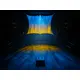 Effetto di proiezione a LED per riflessi d'acqua con ruota dei colori e DMX-Bild-7