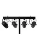 DMX-LED-Scheinwerferset mit 4 LED-Scheinwerfern, Querträger und Tragetasche-Bild-5