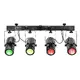 LED bar with 4 LED heads, LEDs in RGBWA and DMX-Bild-1