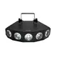 LED effect light with cold white COB LEDs and stroboscope-Bild-4